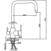 Kombi slavina FRAP F43801 